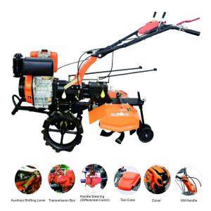 Quality GT950 Mini Power Chain Tiller 800 - 950mm Tilling Width for sale