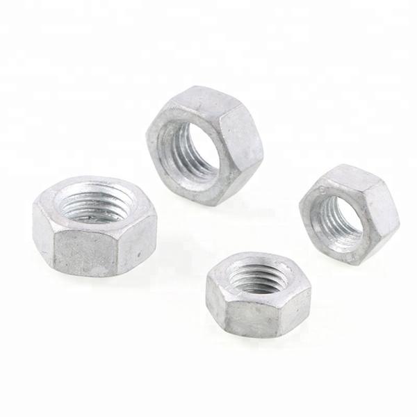 Anti Rust Galvanized Hex Nuts Machinery / Industry Used DIN/ASTM/UNC