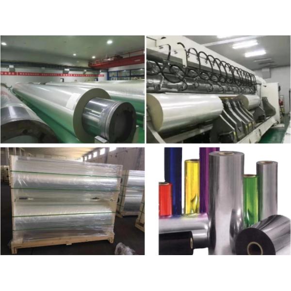Custom Printing Soft Heat Sealable Silver Metallized Bopp Film for Flexible Packaging