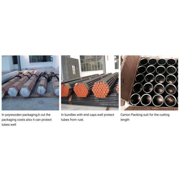 Professional Seamless Precision Steel Tube Cold Drawn High Precision ASTM / DIN Standard