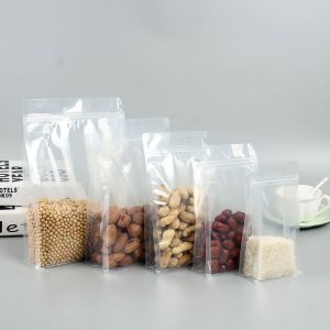 Quality Flat Bottom Plastic 880g Food Packaging k Bag for sale