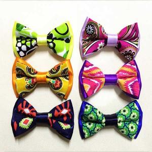 Quality Pre Tied Adjustable Ribbon Bow Crafts Handmade Mixed Assorted Color for sale