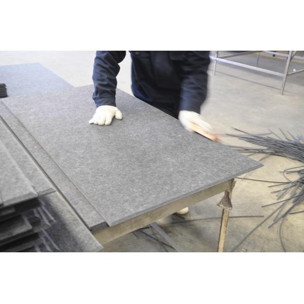 Stylish Square Acoustic Panels Polyester Fiber Sound Proof Insulation Board Customized