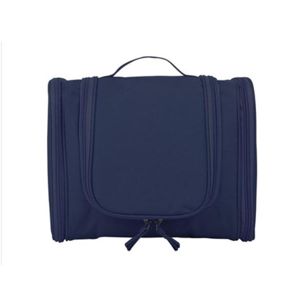 Hook toiletry bag portable travel storage bag large ear hanging double open cosmetic box