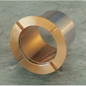 Quality CuPb10Sn10 Track Roller Bearing , Welding Steel Flange Bushing Customizable for sale