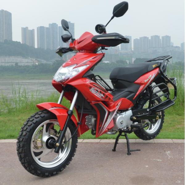 Red 50cc 125cc 110cc Cub Motorcycle Diesel Powered Motorbike OEM Brand