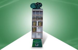 Quality Custom 12 - Cell Pop Cardboard Display Stands For Books Magazine Cd for sale