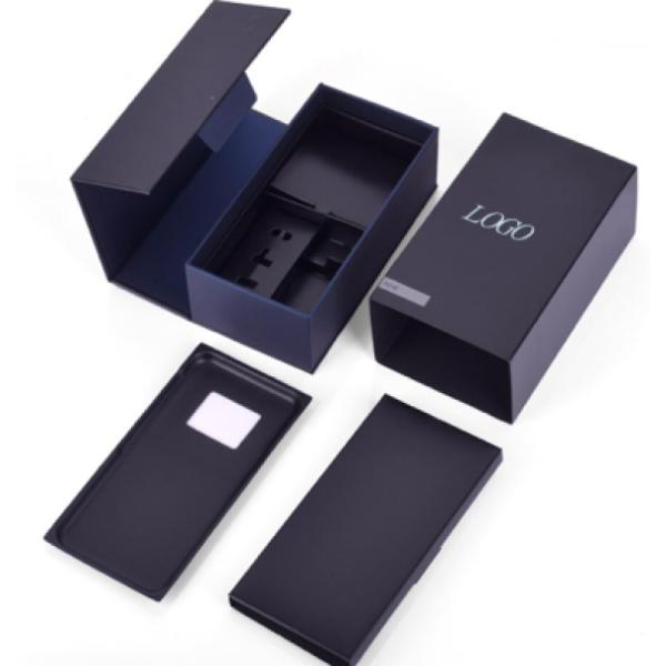 C2S Art Paper Hard Cardboard Smartphone Packaging Boxes B9 W9 Corrugated