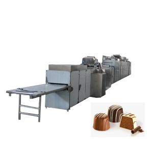 100kg/H Two Nuts Depositors Chocolate Moulding Machine