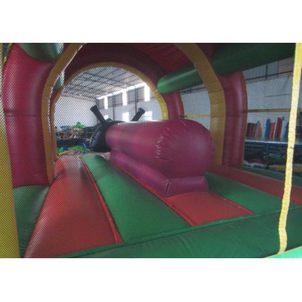 Kids Inflatable Bounce House Caterpillar Theme Three Arch Indoor outdoor Bounce House 6x4m