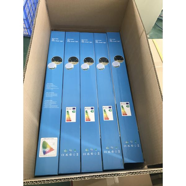 40W Solar LED street Light ABS material ALL IN ONE with time control light control and PIR sensor for countryside