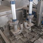 Multi Function Stand Up Bag Filling Machine , Low Noise Rotary Pouch Packing