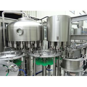 380V 50Hz Drinking Water Filling Machine With Flushing Filling Sealing