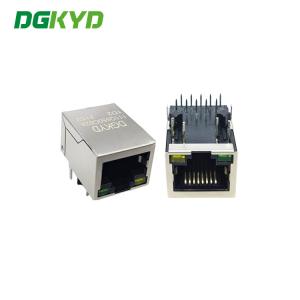 Quality DGKYD Modular Connector 10P8C RJ45 Single Port With Transformer for sale