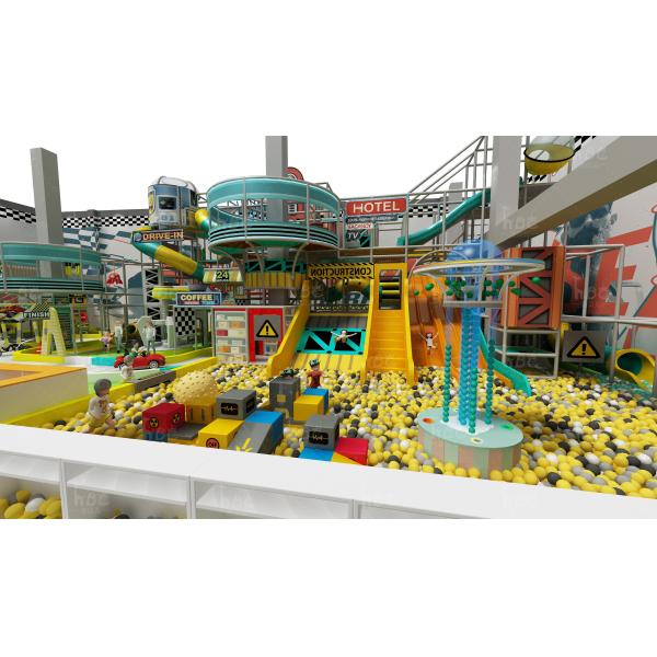 Customizable Indoor Play Structure for Preschoolers 2-12 Years