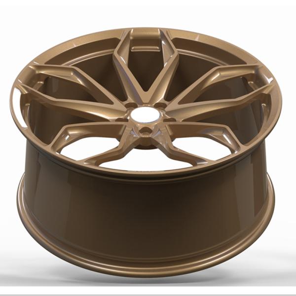 High-quality car racing rim 17 to 22 inch 5*120 5x112 18 19 Bronze black colour finish forged alloy rim wheels