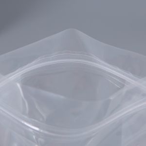 PET Flat Bottom Clear 800g Flat Bottom Gusset Bags