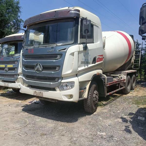 14.255t Used Concrete Mixer Truck SYM5311GJB1E3 With Low Mileage And Less Working Hours