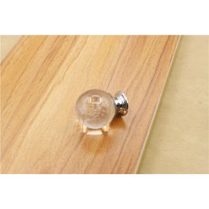 Round Crystal Pulls Drawer Handle Furniture Pulls Handles