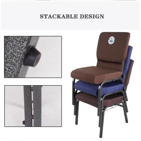 Environmentally Paint Stacking Church Chair Conference Chair 25*25*1.2mm
