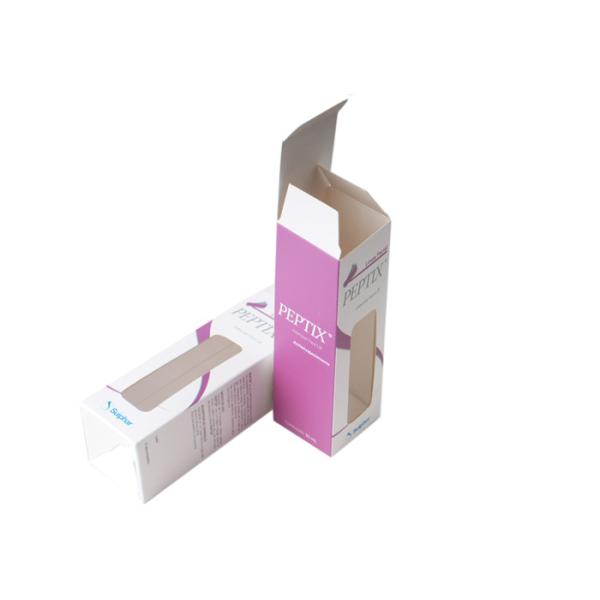 Luxury Magnetic Closure Cardboard Packaging Boxes , Art Paper Window Boxes