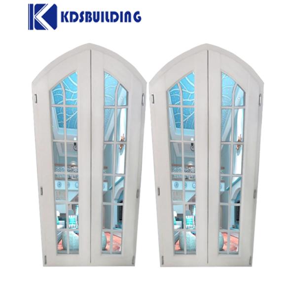 KDSBuilding High Quality Timber Double Glazed Waterproof Latest Teak Wood Casement Door Design