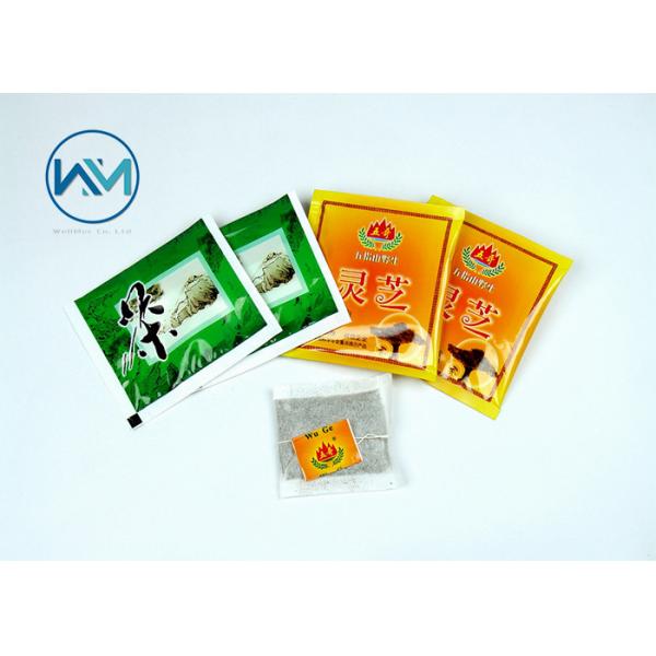 3 Side Sealing Filter Paper Inner and Outer Tea Bag Packing Machine with Thread