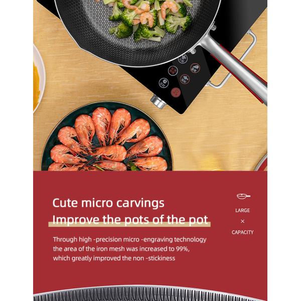 Factory Direct Sale Silver Triply Stainless Steel Induction Cooker Fry Pan Nonstick Frying Pans