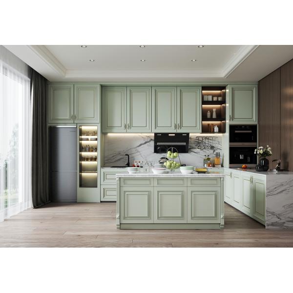 Cabinet hardware and drawer mechanism detail