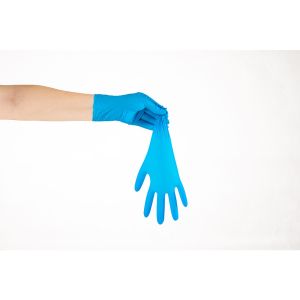 Disposable Nitrile Glove Blue Thin For Home Solid Kitchen