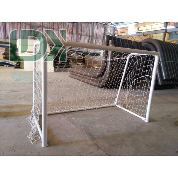 Aluminum 2 25×15 M Folding Soccer Goal Portable Football Goal Post With Wheels