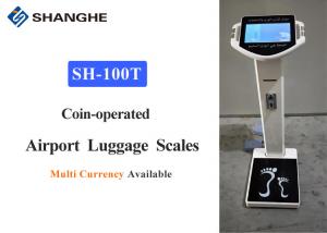 China Aviation Aluminum Airport Baggage Weighing Scales High Speed Thermal Printing on sale