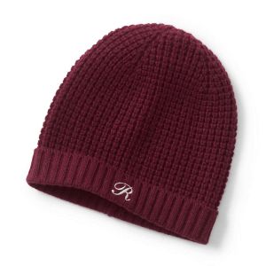 Quality WOMEN'S 100% CASHMERE KNITTED WAFFLE STITCH BEANIE HAT for sale