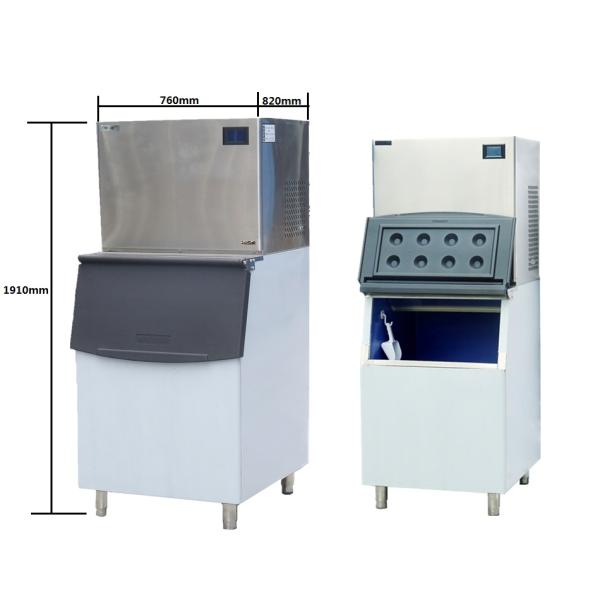 Seafood Preservation Flake Ice Making Machine 29 * 32 * 75In 1 Year Warranty