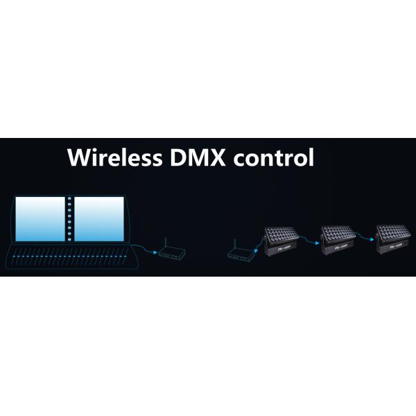 Outdoor HP Wireless 40 × 10W RGBW 4 In 1 LED Stage Flood Lights