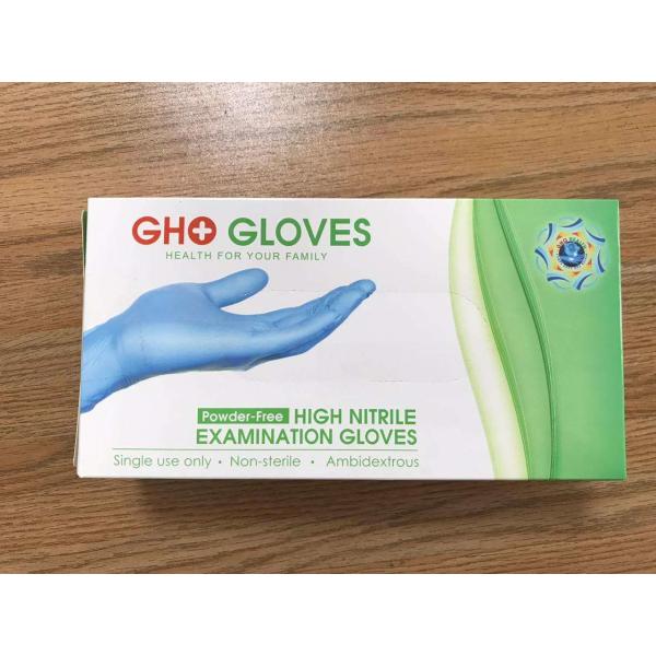 Oil Proof Disposable Nitrilo Gloves 4.5g For Personal Care