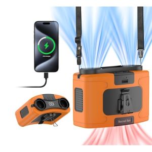 China Socool Fan 20000mAh Outdoor Tripod Fan Mini Rechargeable Clip Waist Fan Indoor And Outdoor Turbo Fan on sale