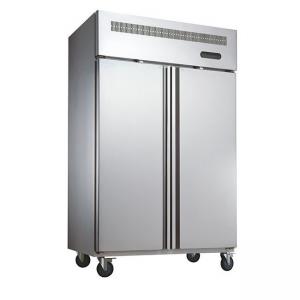 Quality 560W ss304 Commercial Catering Equipment Vertical Deep Freezer Auto Defrost For Cake Pizza for sale