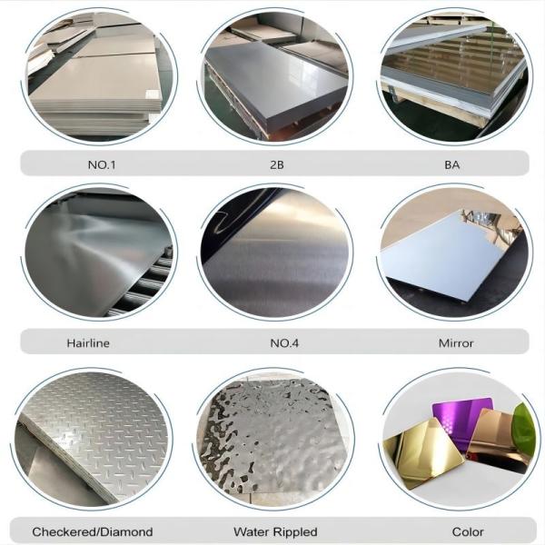 304 Stainless Steel Hot Rolled Plate No.1 Finish 4mm 6mm 8mm 10mm Thickness