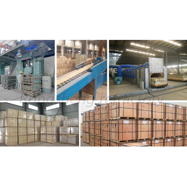 Yellow Customized Fire Clay Insulating Fire Brick Refractory For Chimney