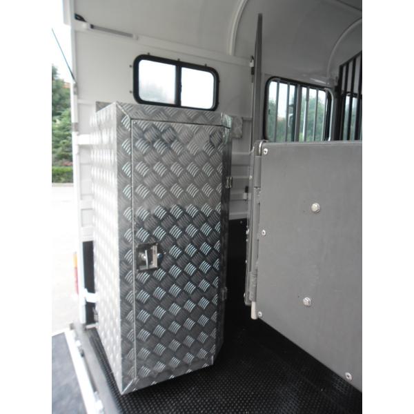 Chinese two horse trailer for sale,3 horse angle load trailer manufacturer