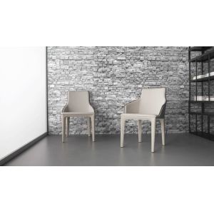 China Innovating Idea Ola Dining Chair / Italy Beautiful Wooden Leg Chair on sale