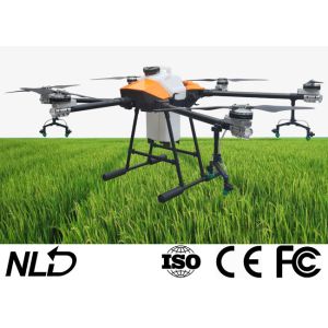 Buy cheap ISO9001 8 Nozzles 30L 6 Rotors Fertilizer Spraying Drone from wholesalers