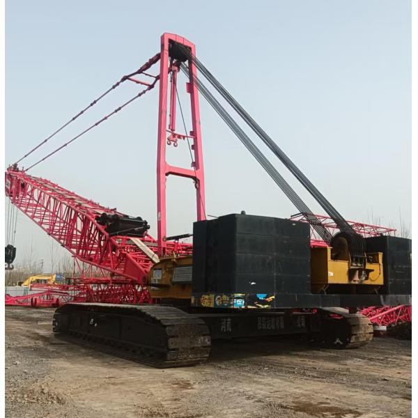 2017 Sany Used Crawler Crane SCC2600A with 260t Hook and National III Emission Standard