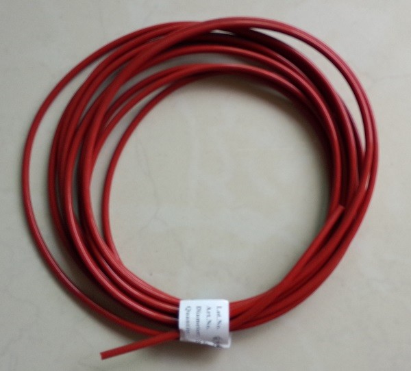 Buy High Temperature Silicone Rubber Fiberglass Sleeving 4000V Tolerance at wholesale prices