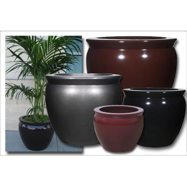 Large Fiberglass Flower Planters Indoor Resin Outdoor Pots Customized