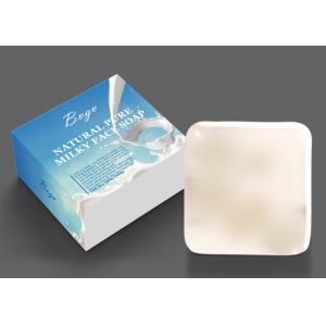 Quality Milk Goat Whitening Face Soap Deep Cleansing Natural Exfoliating Soap for sale
