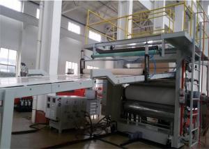 China Decorative Stone Marble Plastic Sheet Extrusion Line , PVC Imitation Marble Plate Extrusion Line on sale