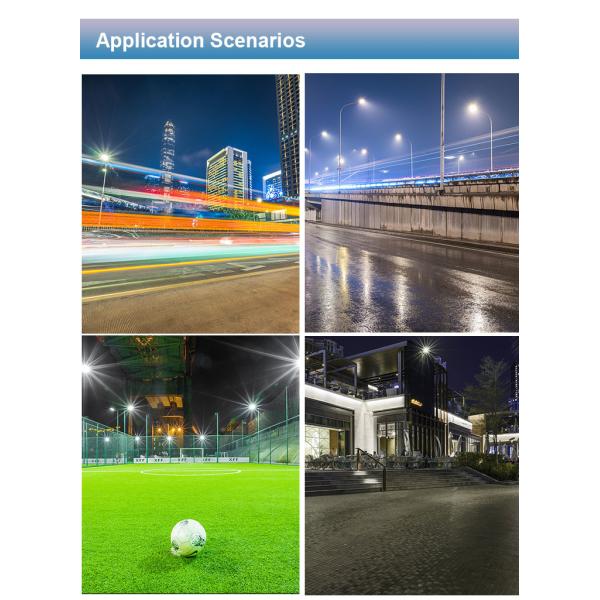 All In One High Power Street Light 200w 300w 400w LiFePO4 Integrated Solar Panel System