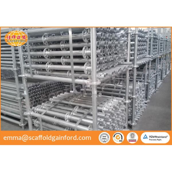 Buy 2000mm scaffolding ring lock standard ring lock scaffolding vertical for bridge water tower at wholesale prices